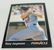 1993 Score Terry Jorgensen #594 Rookie Minnesota Twins Baseball Card. rookie card picture