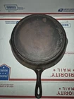 Vintage Lodge  3-Notch Cast Iron Skillet #10 With 2 Blob Mark