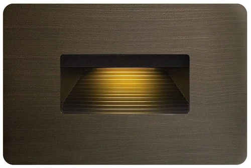 Hinkley Landscape Luna Hardy Island Luna 12V Step Light 4" Matte Bronze - Picture 1 of 10