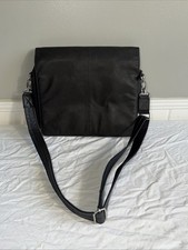 Gun Toten Mamas Black Leather Messenger Crossbody Bag Concealed Carry Gtm Gun Toten Mamas Black Leather Messenger Crossbody Bag Concealed Carry Gtm
