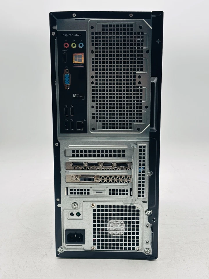 Dell Inspiron 3670 Tower - i5 8400 -8GB RAM 120GB SSD -W11P - Nvidia GF GTX 1060 - Image 3 of 4