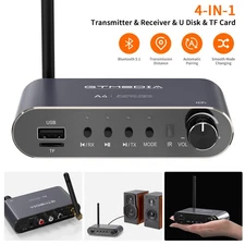 Bluetooth 5.1 Receiver Transmitter Hi-Fi AUX RCA Wireless Stereo Audio Adapter