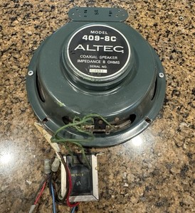 Altec Vintage 409-8C 8” coaxial speaker, W/ Transformer.