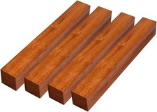 Mahogany Turning Wood Blanks 4 pcs Kiln-Dried Exotic Wood Raw Lumber