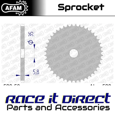AFAM 520-50 REAR ALU, BLANK, 520 - Image 1 of 4