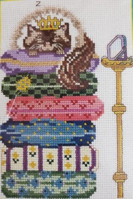 Janlynn Spoiled Rotten 95 106 cat kitten feline cross stitch kit NEW