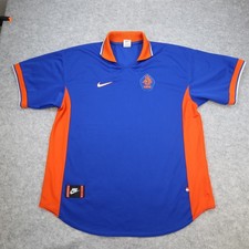 Netherlands Football Shirt Extra Large Blue Away Kit Nike 1997 1998 Jersey Dutch