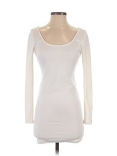 Nasty Gal Inc. Women Ivory Casual Dress S