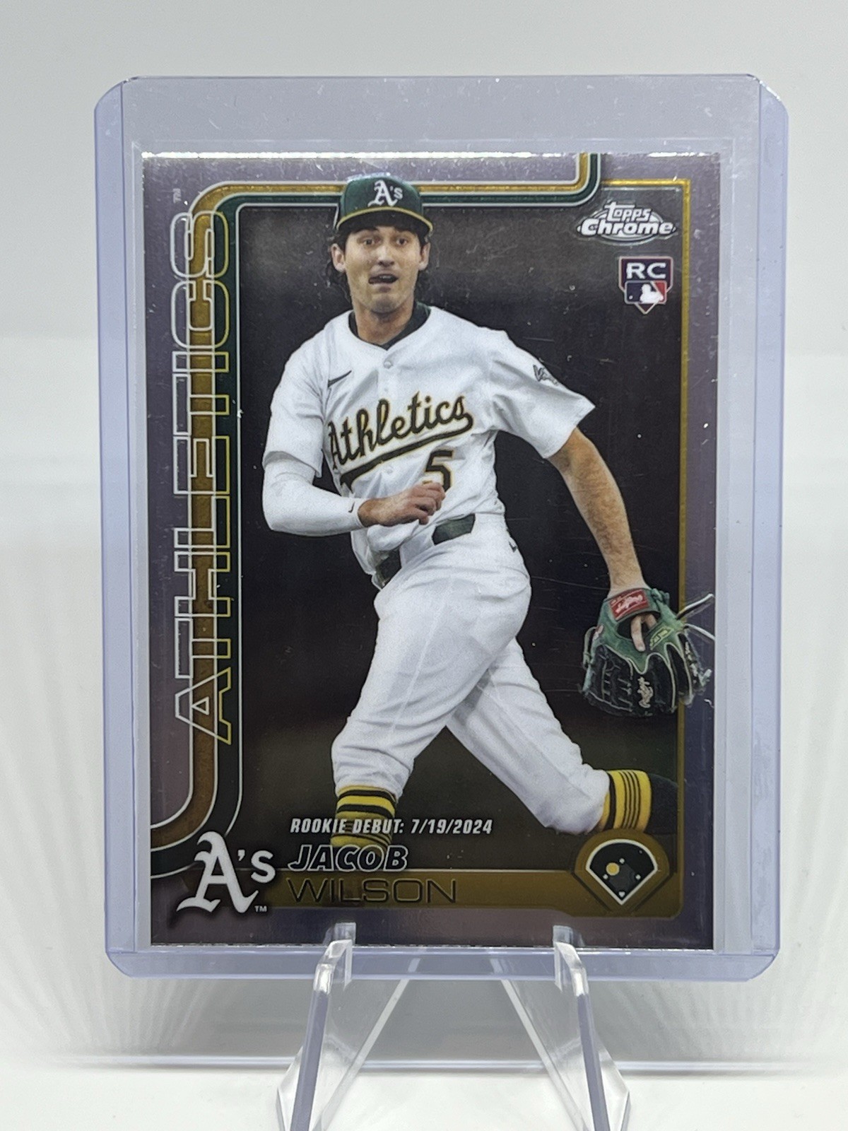 Jacob Wilson 2025 Topps Chrome Update Rookie Debut RC