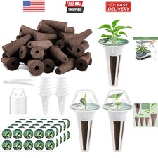 125 Piece Hydroponic Pods Kit: Grow Anything with 50 Grow Sponges, 12 Baskets... 0.20 per gallon