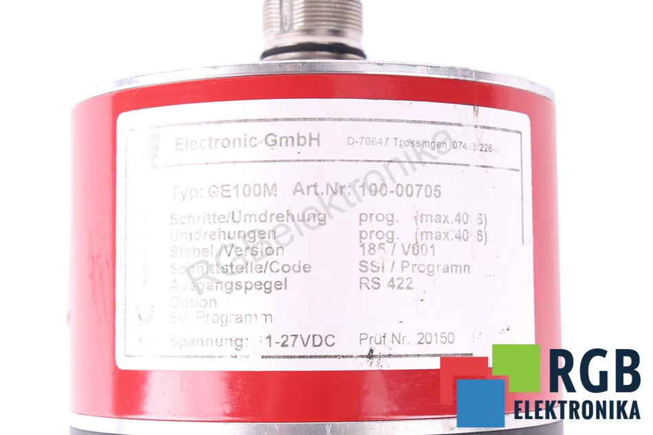 CE100M 100-00705 RS422 TR ELECTRONIC - Reconditionné - Garantie 24 mois