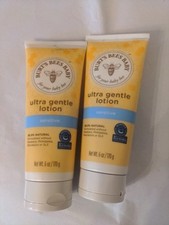 2 Burt's Bees Baby Ultra Gentle Lotion Sensitive Sealed - 6 oz / 170g