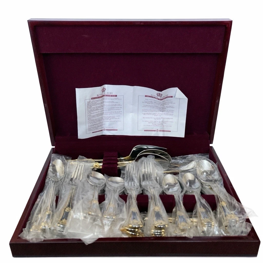 royal albert old country roses flatware products for sale | eBay