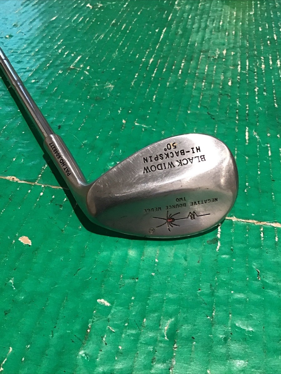 Black Widow Negative Bounce Wedge 50⁰ Hi-Backspin Golf club RH | eBay