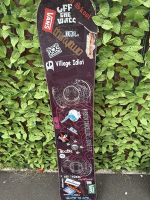 Vintage Option Snowboard - guter Zustand - Retro Aufkleber drauf