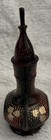 Vintage Engraved Brass Surahi Aftaba Mughal Pitcher Ewer Islamic Pot Mini 5.75" — photo 3