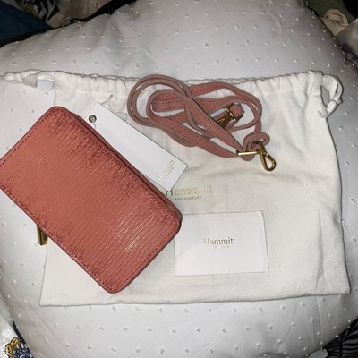 Hammitt 424 Tile Blush Cell Phone Zip Convertible Crossbody 