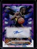 2023-24 Topps Chrome Sapphire Jarace Walker Auto RC Refractor Purple #/10 Pacers