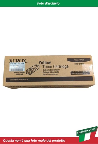 106R01280 Xerox Phaser 6130 Cartuccia del Toner Giallo