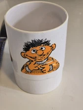Ernie Sesame Street Stackable Plastic Cup Vintage 1971,1977