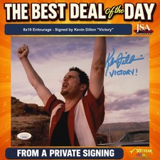 Kevin Dillon Signed 8x10 Photo as Victory from Entourage JSA Private Signing