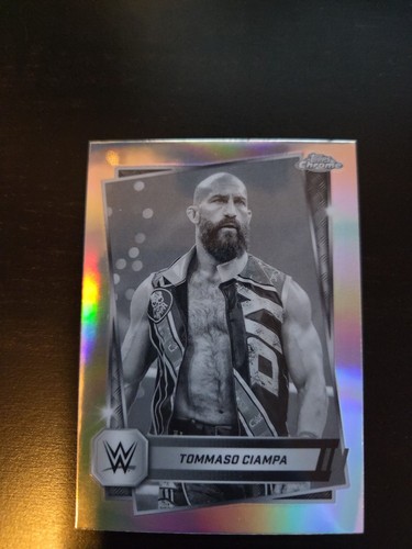 WWE Topps Chrome 2025 Tommaso Ciampa #197 Sepia Refractor - Picture 1 of 2