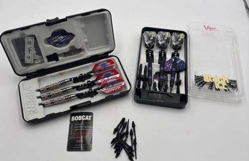VTG Viper Black Ice & Bobcat Soft-Tip Darts Made In USA W/ Accessories
