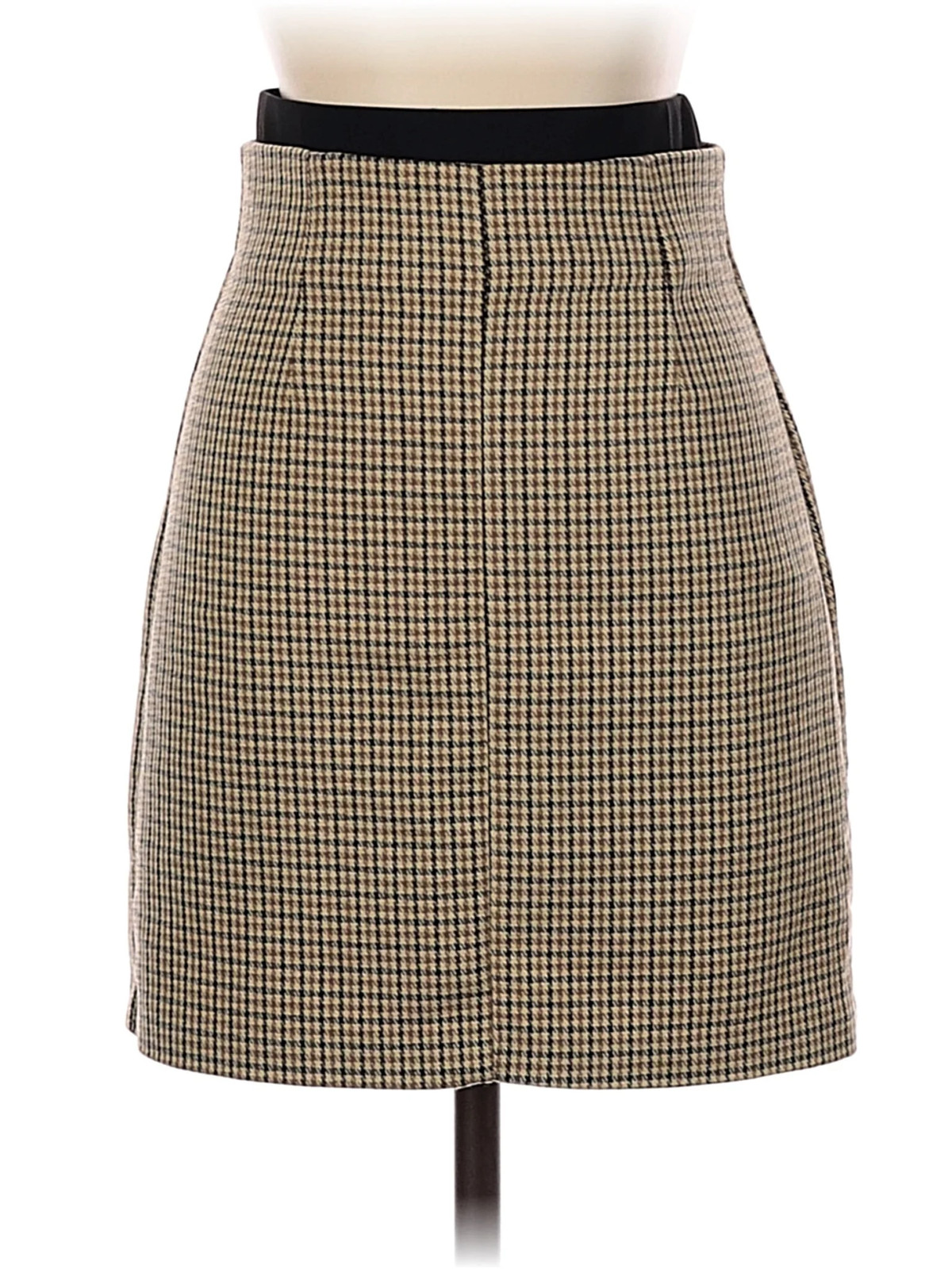 Zara Women Brown Formal Skirt XS