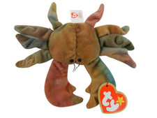 McDonald's 1993 Ty Teenie Beanie Baby Claude the Crab Rare Tag Errors