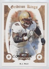 2009 Donruss Threads College Gridiron Kings BJ Raji #4 0e3