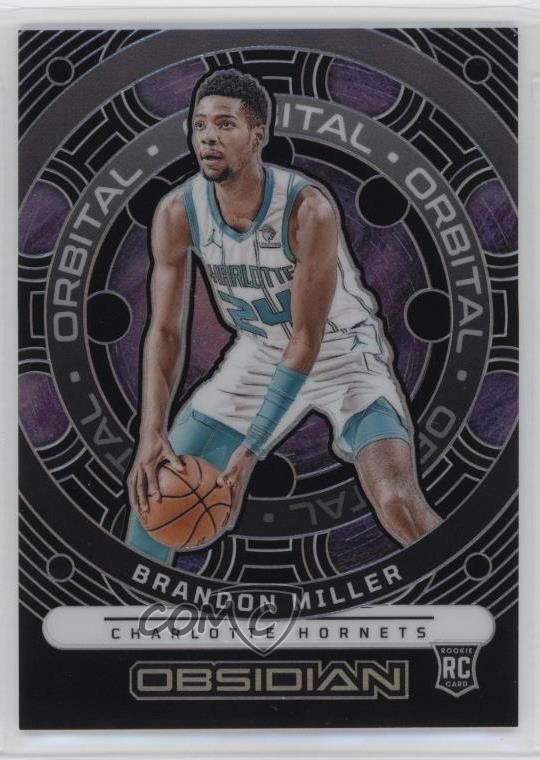 2023-24 Panini Obsidian Orbital 5/99 Brandon Miller #26 Rookie RC 4f5