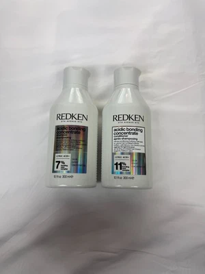 Redken Acidic Bonding Concentrate Shampoo 10.1oz, Conditioner 10.1oz