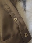 Marciano Guess Taupe Polyester Long Sleeve Romper Button Lace-Up 40 — photo 5
