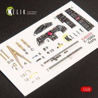 F-104G Starfighter Early Type Interior 3D Decals For Hasegawa Kit / 1:48