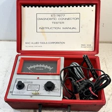 Vintage Mac Tools ET920 Tach‑Dwell‑Volts‑Ohms‑Amps Gauge – Guaranteed Working