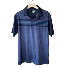 Ben Hogan Performance Navy Blue Short Sleeve Polo Shirt Men's Size Small