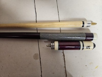 A*k様 billiards オールドJOSSCUE シャフト3本 Vintage Sportscraft Billiards 3 Piece Pool Cue Stick 49.5