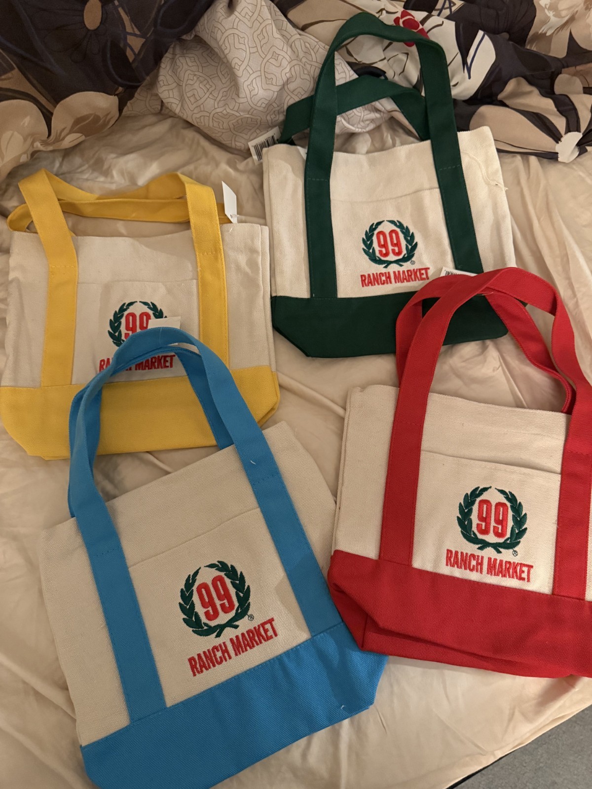 99 Ranch Market Mini Tote Bag Set  