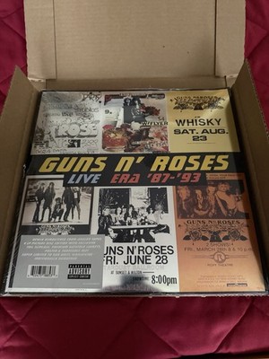 Guns N Roses Live Era 87-93 New 4LP Picture Disc Vinyl 496/500 New Sealed