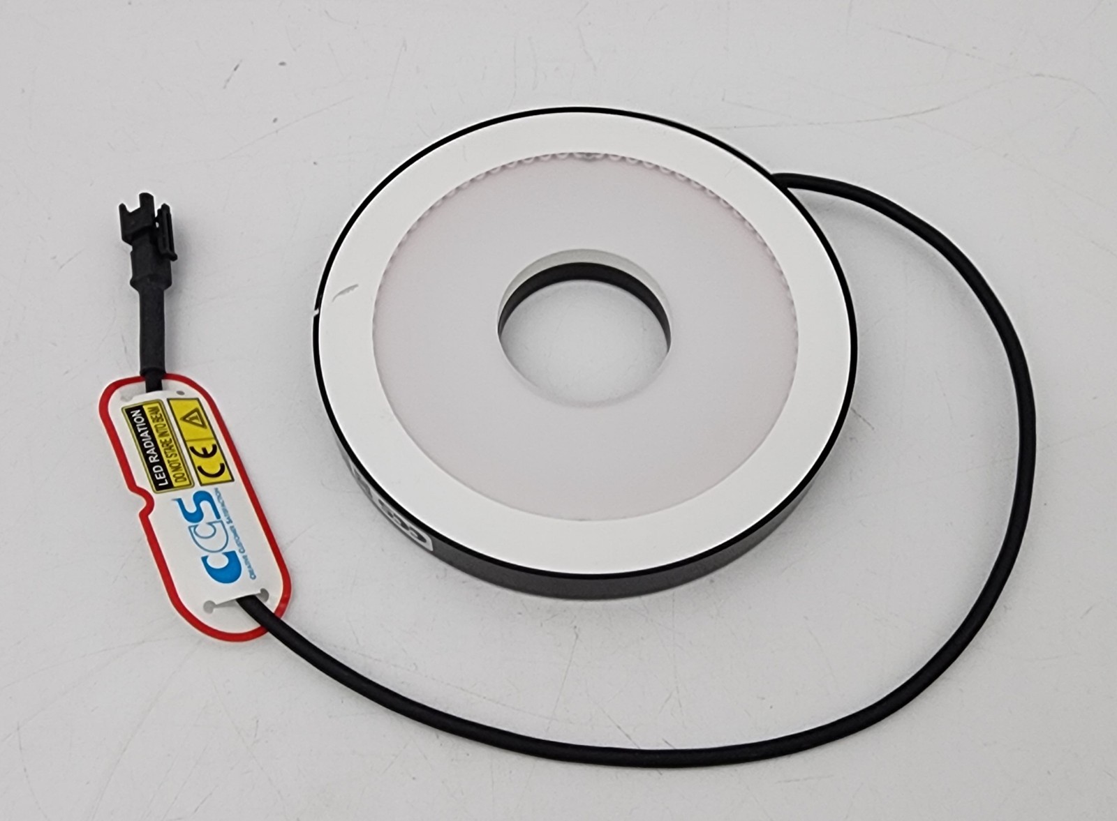 CCS LFR-100 OMRON COGNEX RED LED FLAT RING DIFFUSED LIGHT LFR100 *NDA AVAILABLE*