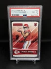Panini 2017 Rookies & Stars Patrick Mahomes II #201 Rookie PSA 8 Chiefs