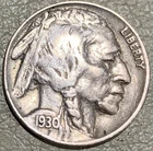 1930s Buffalo nickel, nice original XF Condition Coin