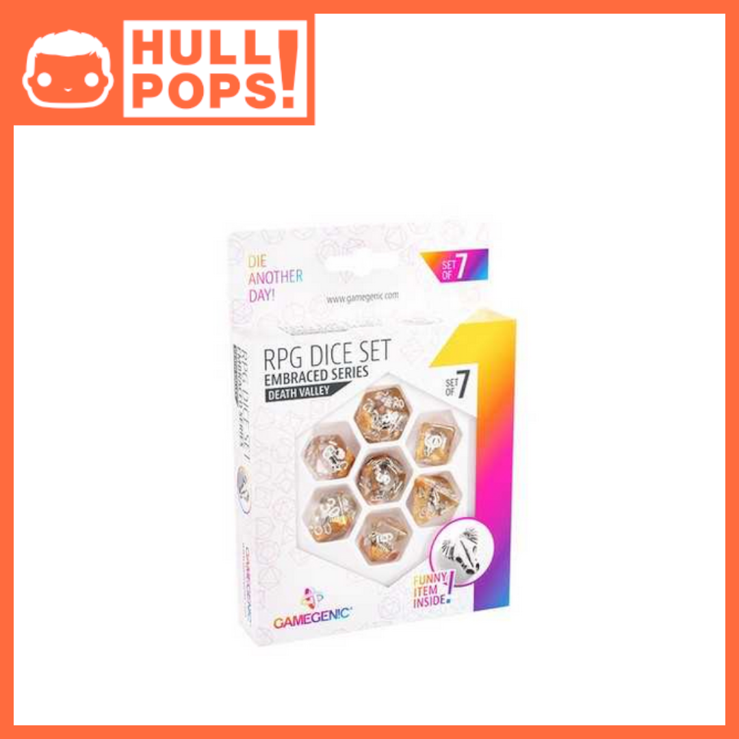 Gamegenic Embraced Series - Death Valley - RPG Dice Set (7 pcs)
