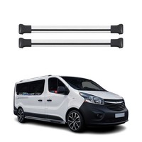 DachträGer GrundtäGer FüR Fiat Talento 2016-2022 75Kg Aluminium Silber 2 Tlg