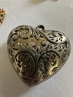 Lot Of Heart-shaped Jewelry Pendant Brooch Keychain Enamel Rhinestone Pearl  — photo 4