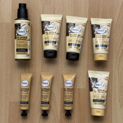 Balea OIL REPAIR INTENSIV Set: 1x Haaröl 2x Shampoo 2x Spülung 3x Express Kur
