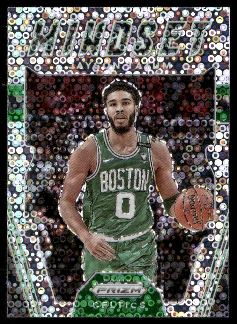 2021-22 Panini Prizm #13 Jayson Tatum Mindset Fast Break