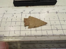 Genuine 4.25” Sharp Texas American Flint Atlatl Arrowhead” Coryell Co. Bn17