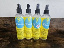 4 CURLS ALOE & BLUEBERRY Curl Moisturizer Leave-In Conditioning Spray 8oz Repair