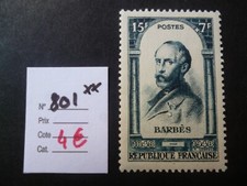 1553  TP FRANCE NEUF 1948 N° 801  ** Cote 4,00 €